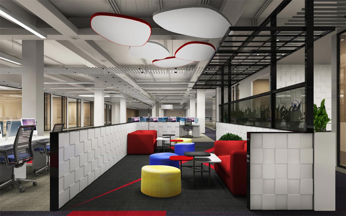 佰仟金融辦公室接待區(qū)設(shè)計裝修 佰仟金融辦公室接待區(qū)設(shè)計裝修